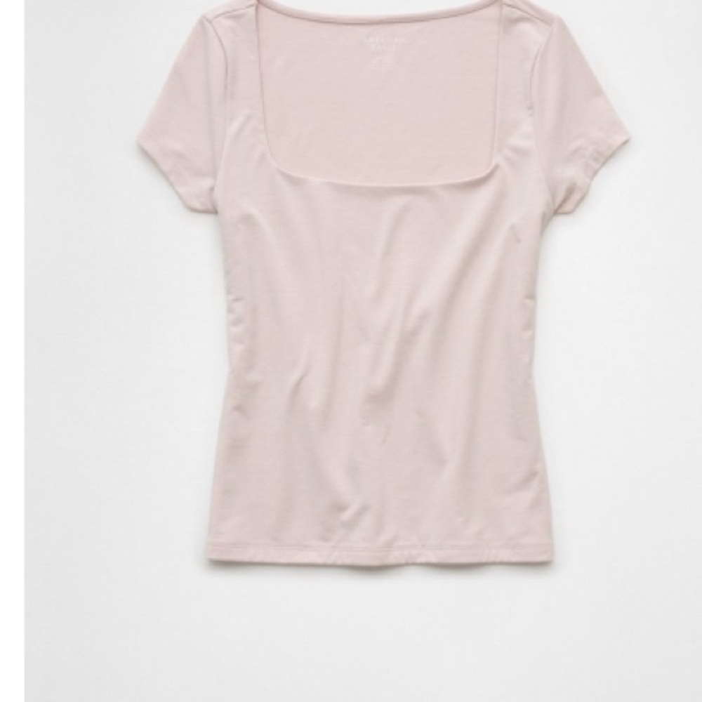 AE HEY BABY SQUARE NECK
T-SHIRT AE